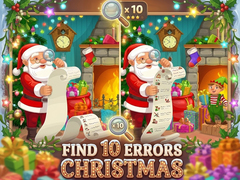 Jogo Find 10 Errors Christmas