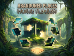 Jogo Abandoned places Picture Tile Quest