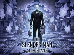 Jogo The Slender Man Slide puzzle