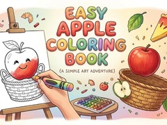 Jogo Easy Apple Coloring Book
