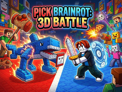 Jogo Pick Brainrot: 3D Battle