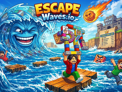 Jogo Escape Waves.io