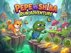 Jogo Pepe vs Shiba Run Adventure