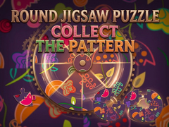Jogo Round jigsaw Puzzle - Collect the Pattern