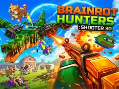 Jogo Brainrot Hunters: Shooter 3D