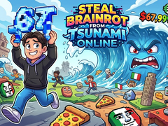 Jogo Steal Brainrot From Tsunami Online