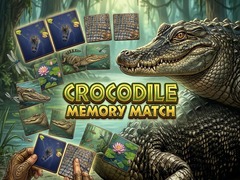 Jogo Crocodile Memory Match