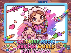 Jogo Coloring Book: Avatar World Rose Pajamas