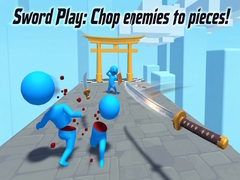 Jogo Sword Play: Chop enemies to pieces!
