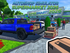 Jogo AutoShop Simulator: Supermarket 2026