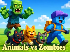 Jogo Animals vs Zombies
