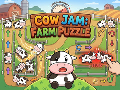 Jogo Cow Jam Farm Puzzle