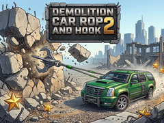 Jogo Demolition Car Rope and Hook 2