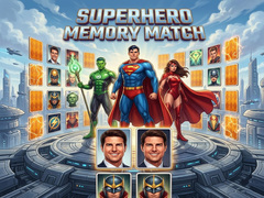 Jogo Superhero Memory Match