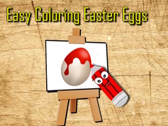 Jogo Easy Easter Coloring Eggs