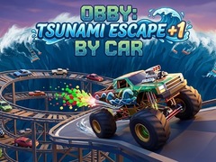 Jogo Obby: Tsunami Escape +1 by Car
