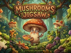 Jogo Mushrooms Jigsaw