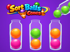 Jogo Sort Balls Cones