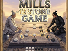 Jogo Mills - 12 Stone Game 