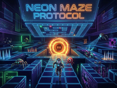 Jogo Neon Maze Protocol