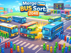 Jogo Merge Bus Sort: 2048