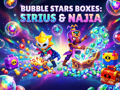 Jogo Bubble Stars boxes: Sirius & Najia