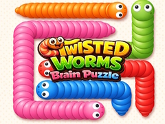 Jogo Twisted worms Brain Puzzle