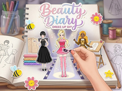 Jogo Beauty Diary Dress Up DIY