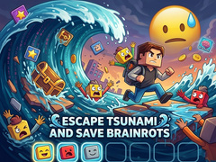 Jogo Escape Tsunami and Save Brainrots