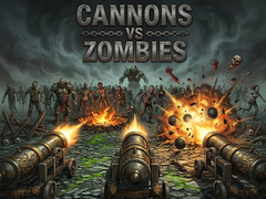 Jogo Cannons vs Zombies
