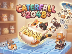 Jogo Caterfall 2048
