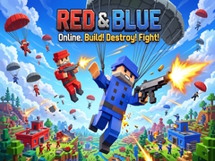 Jogo Red & Blue: Online. Build! Destroy! Fight!