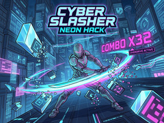 Jogo Cyber Slasher: Neon Hack