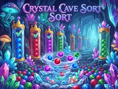 Jogo Crystal Cave Sort