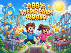 Jogo Obby: Theme Park World