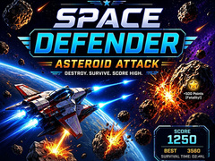 Jogo Space Defender: Asteroid Attack