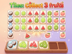 Jogo Tiles: Collect 3 fruits