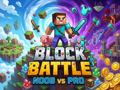 Jogo Block Battle - Noob vs Pro