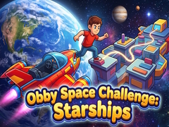 Jogo Obby Space Challenge: Starships