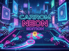 Jogo Carrom Neon Edition