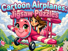 Jogo Cartoon Airplanes: Jigsaw Puzzles