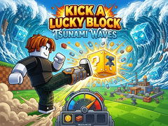 Jogo Kick a Lucky Block: Tsunami Waves