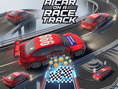 Jogo A Car on a Race Track