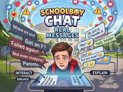 Jogo Schoolboy Chat: Real Messages