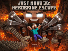 Jogo Just Noob 3D: Herobrine Escape