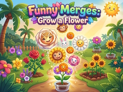 Jogo Funny Merges: Grow a Flower