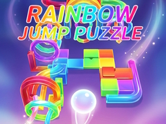 Jogo Rainbow Jump Puzzle