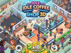 Jogo Idle Coffee Shop 3D