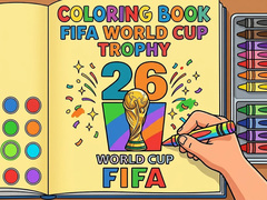 Jogo Coloring Book: FIFA World Cup Trophy