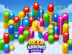 Jogo Hexa Arrows Puzzle